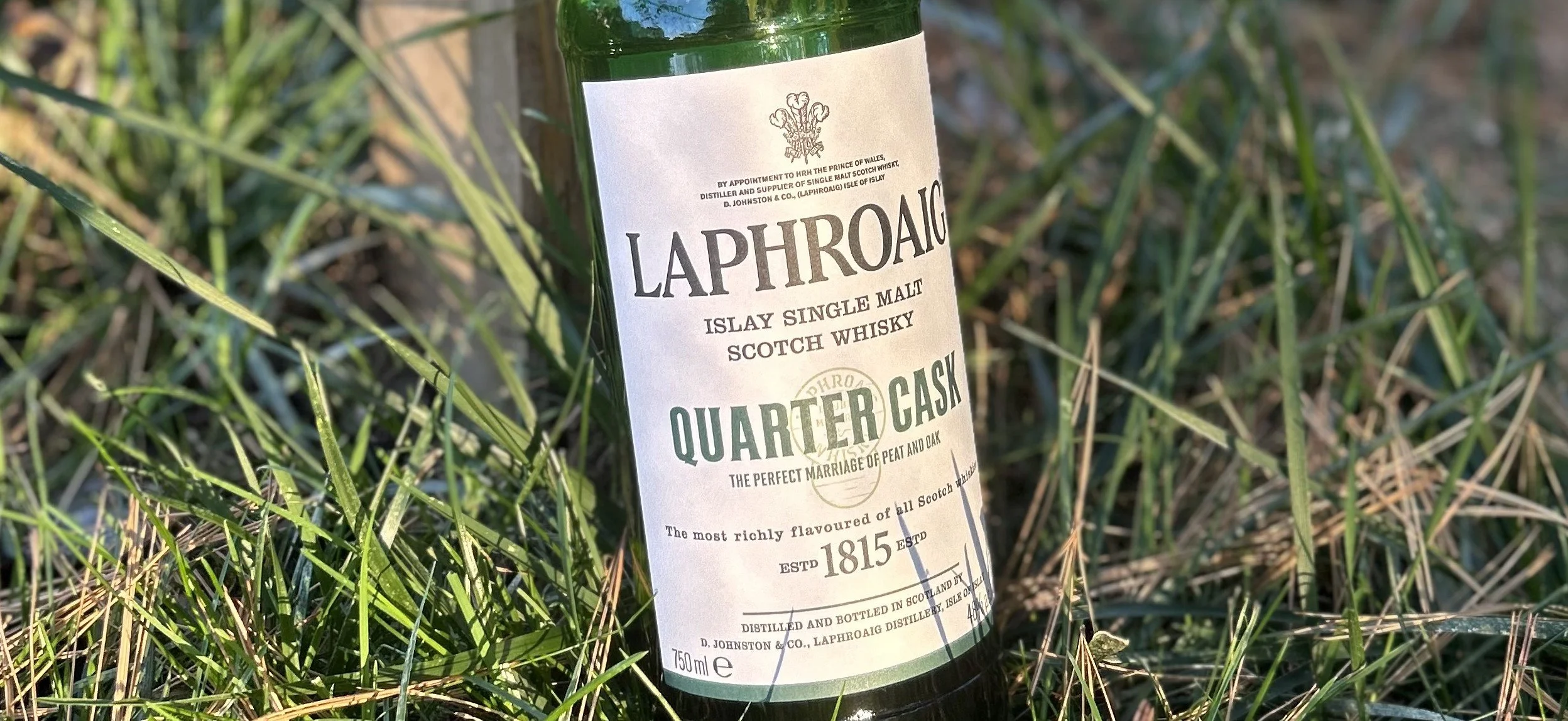 Review #760 - Laphroaig Quarter Cask — Me, My Wife & Whisky